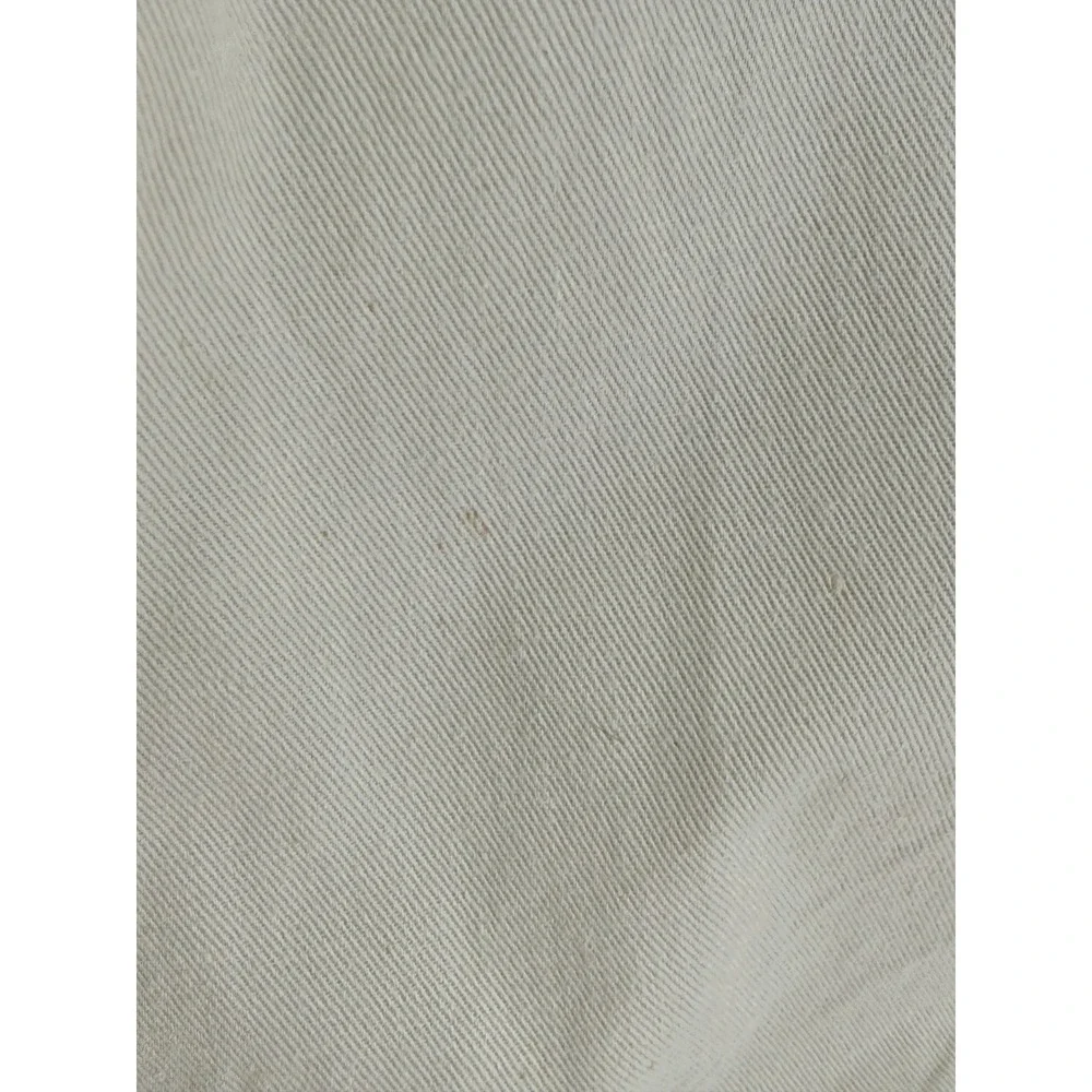 Banana Republic Vintage Mens Khaki Cotton Twill Roll Tab Safari Work Shirt Tan S